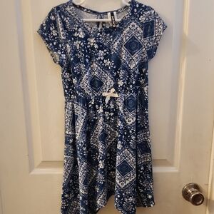 Insta Girl Blue Dress